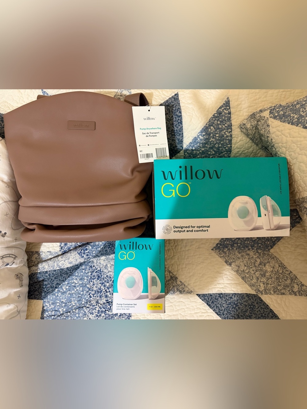 BNIB Willow Go Bundle